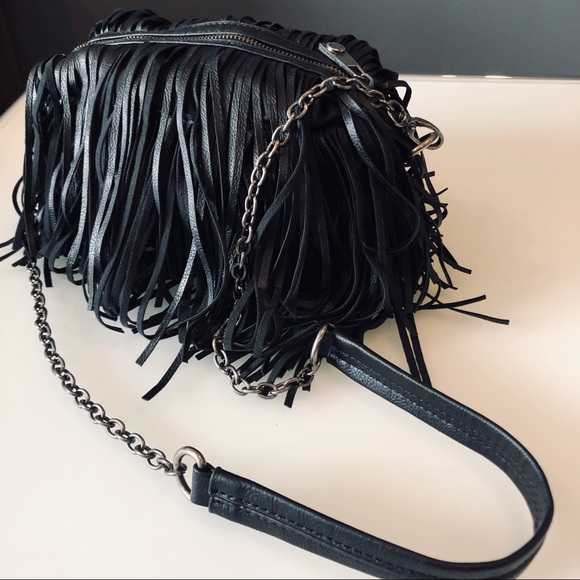 steve madden fringe crossbody bag